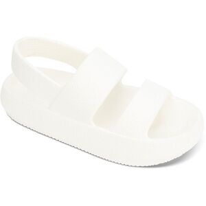 Kenneth Cole New York Womens Mello Eva Pearl Embellished Slide Sandals